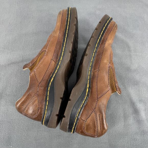 Dr Martens Orson Mens 9 Brown Leather Slip On Comfort Casual Shoes main image 4